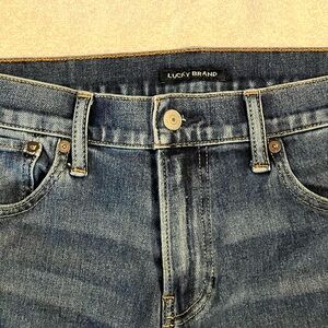 Lucky Brand Men's Dark Blue Denim Jeans